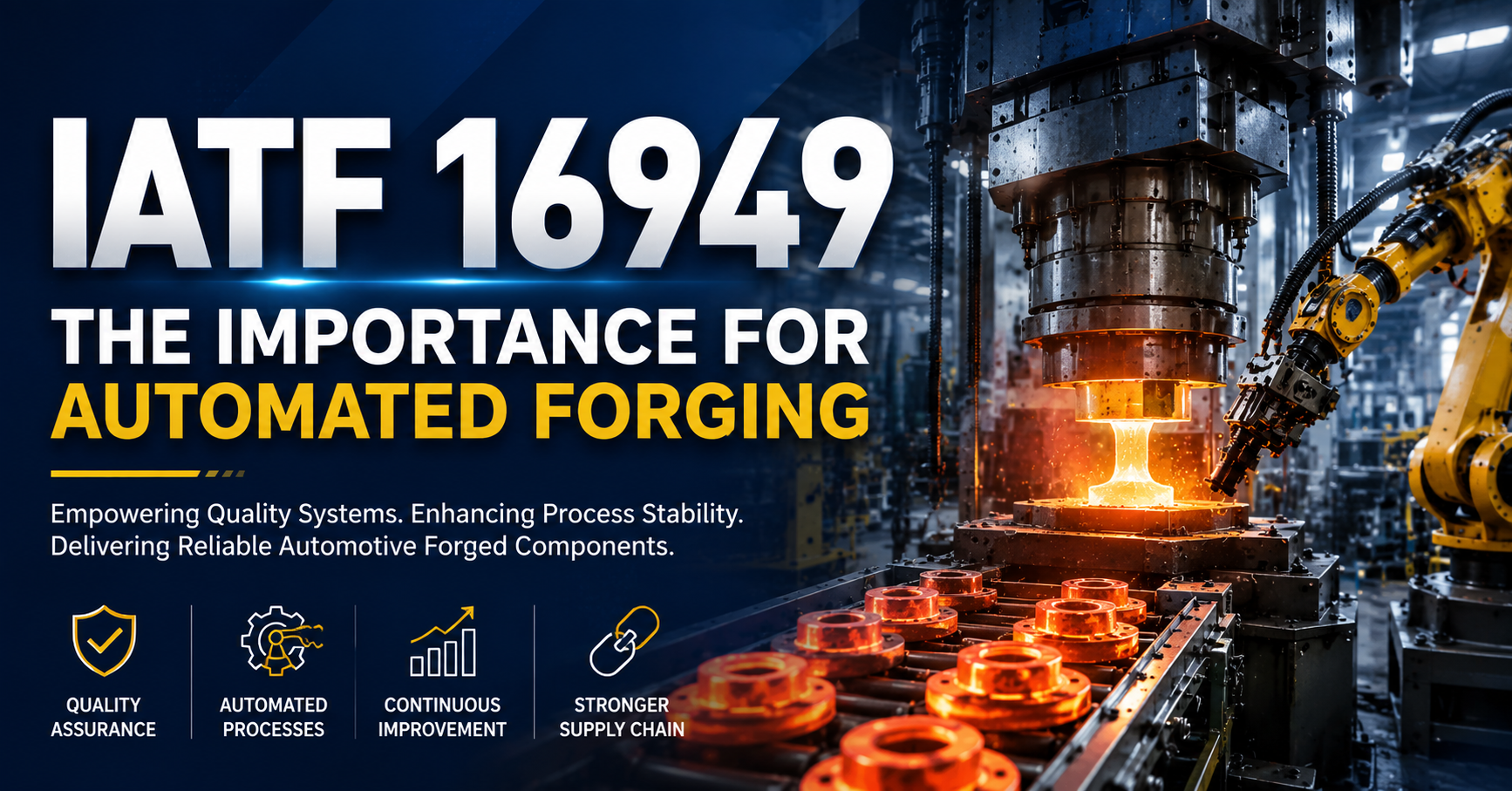 IATF 16949 automated forging
